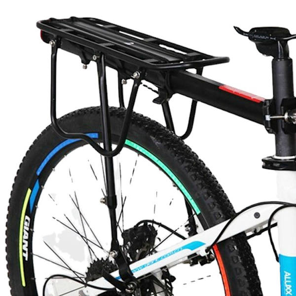 110 kg kapacitet Nästan universell justerbar cykel lastställ cykel utrustning stativ fotstock cykelhållare rack med reflekterande logotyp