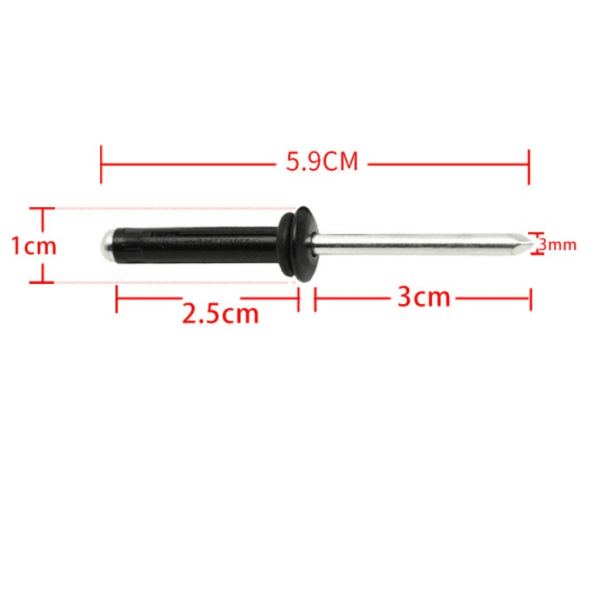 Nye Kajaknitter Aluminium Blindnitter 2STK (Pakke med 10)