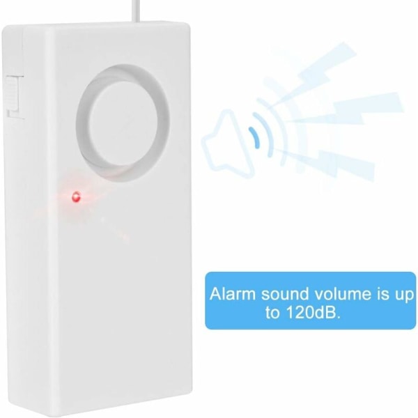 Vattendetektor, 120dB Säkerhetsvattenkrets Vattennivålarmsensor för kök