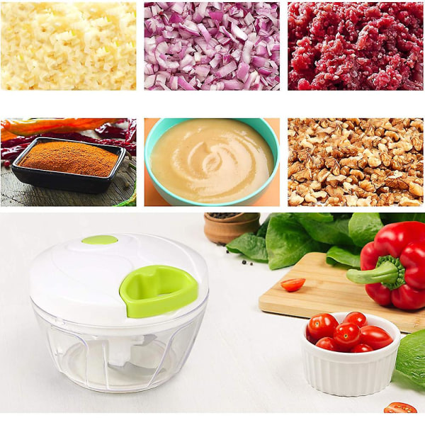 Manual Food Chopper For Vegetable Fruits Chopper