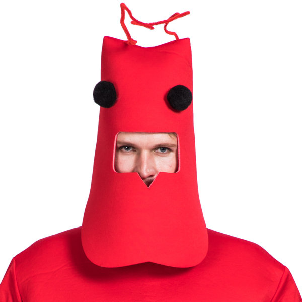 Vuxen Hummer Man Fancy Dress Nyhet Kostym (Standard)