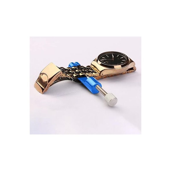 Reparationskit för klockor, justering av klockarmband, klockstift, verktyg för klockarmband med 3 extra stift, verktyg för att ta bort klockstift