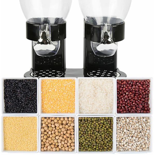 Cerealdispenser duo - svart
