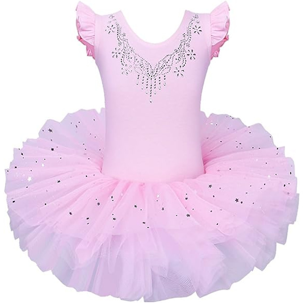 120cm Flickflicka Tutu Balett Klassisk Klänning