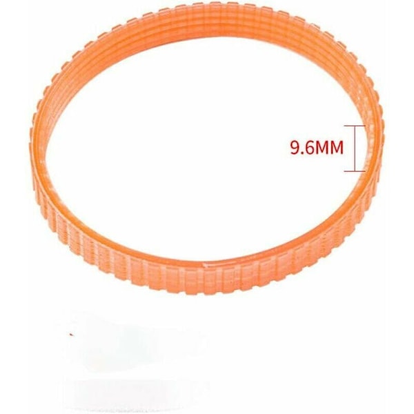 Set med 5 orangea drivremmar för hyvel 1900b på 9,6 mm