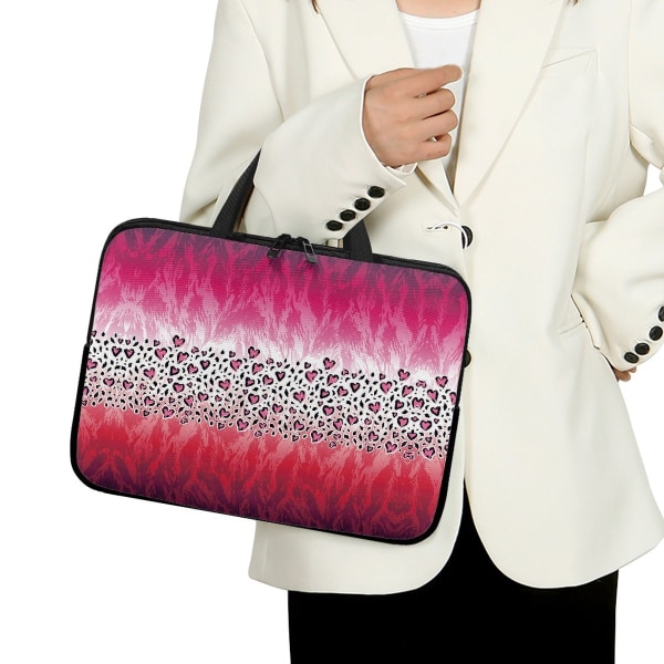 Laptopväska bärbar crossbody väska foder, 17 tum (1 st)(stil 1)