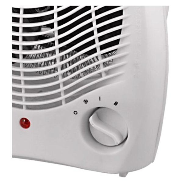 2000 W Vit Baserad Radiator