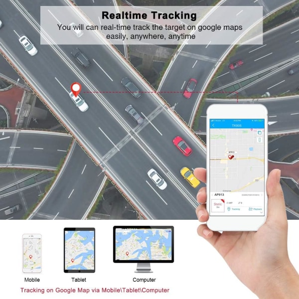 TK913 Mini bærbar GPS Tracker 2G Vehicle Tracker GPS Locator 15