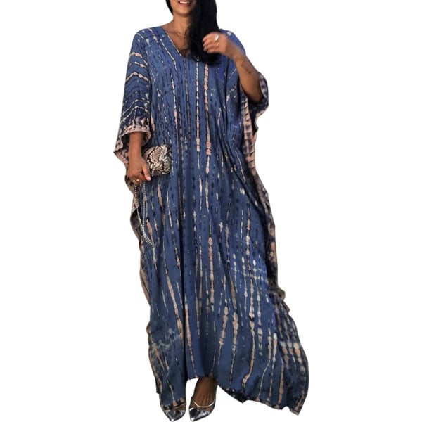 Kvinders Robe Kjoler, One Size Fits All Løs Lange Robes Kortærmede Tunikaer Kimono Daglig Badetøj Strand Badetøj Cover Ups Lounge Wear Robes