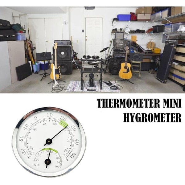 Hygrometri Lämpömittari, Sisä- ja Ulkolämpömittari, Kosteusanturi, Sisälämpömittari ja Sisähygrometri, Mittaa Lämpötilaa ja Kosteutta f