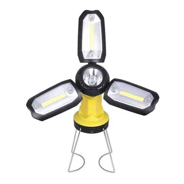 Utomhus multifunktionell LED-verktygslampa, USB laddningskrok Arbetslampa för bilunderhåll Campinglampa