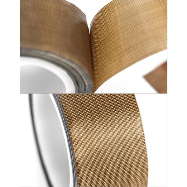 Scotch Teflon Højtemperatur PTFE Tape, 0,13 mm tyk til overfladebeskyttelse af træ, skuffer, skabe, møbler, vakuumforseglere og håndimpulsforseglere