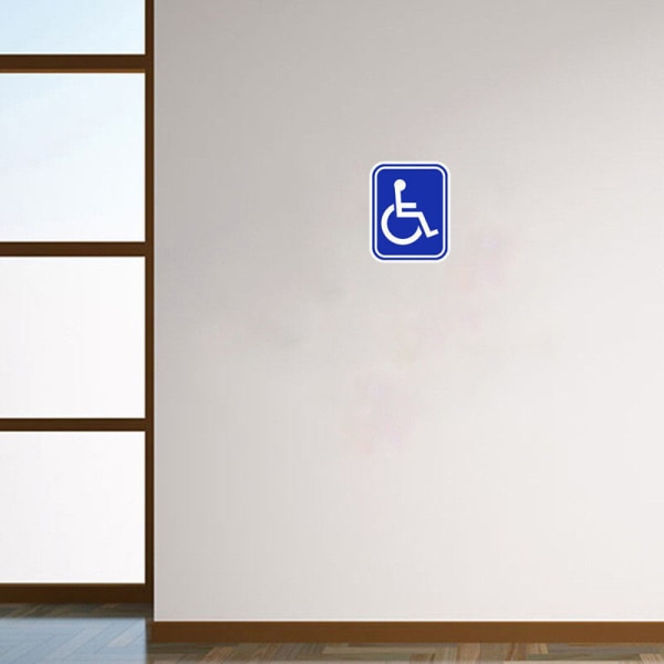 Handicap-klistermærker Pakke med 2 enheder til intern brug Bil Van Lastbil