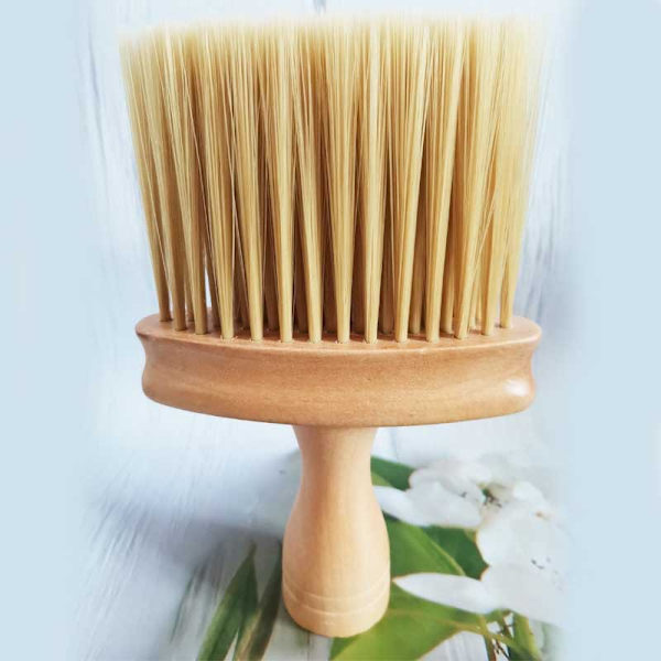 Frisørbørste, profesjonell frisør/barbering trehalsbørste (enkelt)
