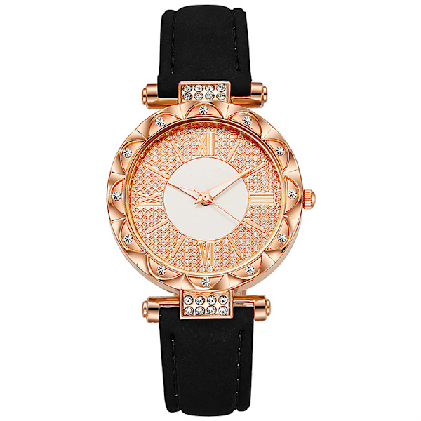 Women's Quartz Watch Automatic Wristwatch Diamond Dial Multi Color Casual Watch