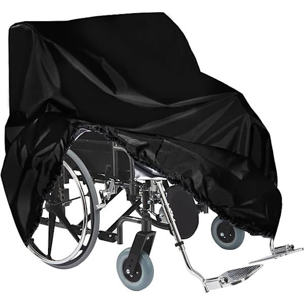 Rullstolsöverdrag (100cm * 75cm * 100cm), mobilscooter förvaringsöverdrag vattentätt elektriskt rullstolsöverdrag, med elastiskt rep i botten
