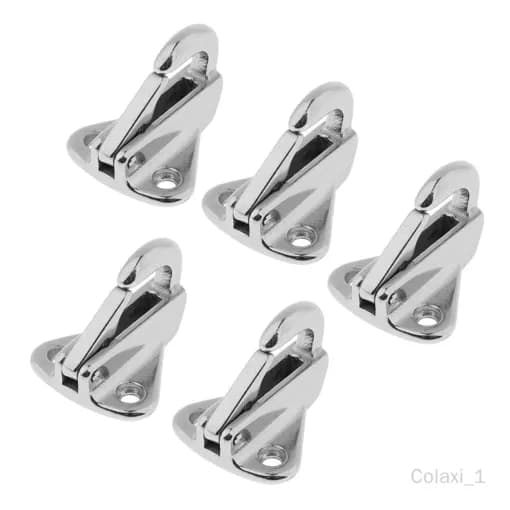 rockible 5x rostfritt stål karbinhake för 35x32x25mm