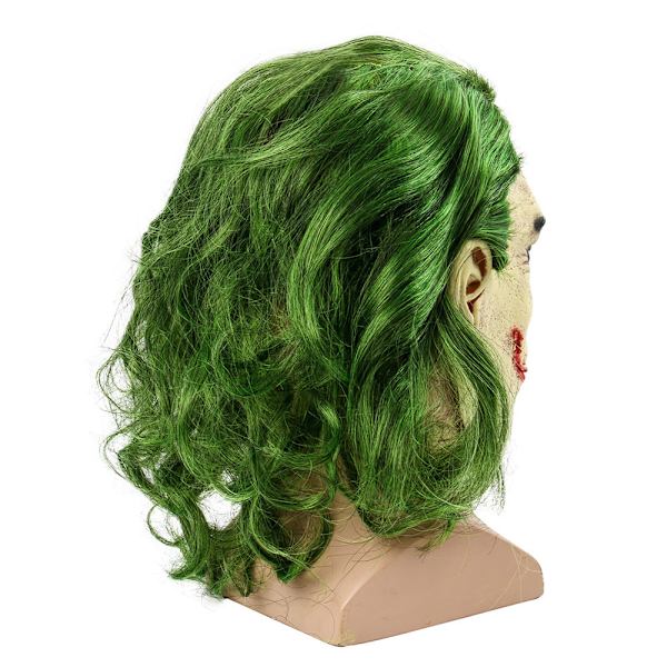 Klovnemaske Hodeplagg COS Halloween Maske Skrekkdekorasjon