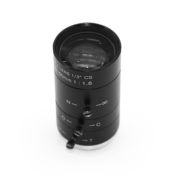 6-60mm handhållen zoomobjektiv F1.6 Cs C-fattning