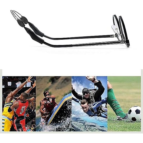 Barn Glasögon Snören, 10 Stycken Justerbara Glasögonhållare Sport Snöre för Glasögon Universal Glasögon Rem för Kvinnor, Män