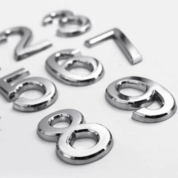 Ovi numero postilaatikko liimattava talon numero 0-9 osoitteen numero design liimattava kotitekoinen talon numero design työpöydälle makuuhuoneisiin asuntoihin