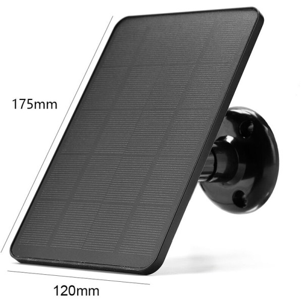Ring eufy Blink REOLINK Overvåkingskamera Dørklokke Solcellepanel 4W 5V Monokrystallinsk Silisium