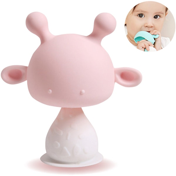 Baby mad feeder/Frugtspiser sutte Silikone Silikone Dato Tandfrembrud legetøj til babyer fra 3 måneder + BPA fri