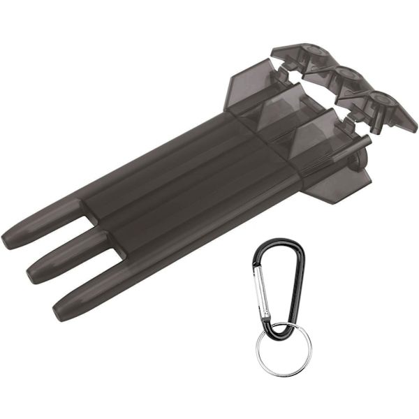 Dartboks, bærbar ABS + aluminiumlegering dartboks 3 ærme opbevaringsboks med hængeløkke