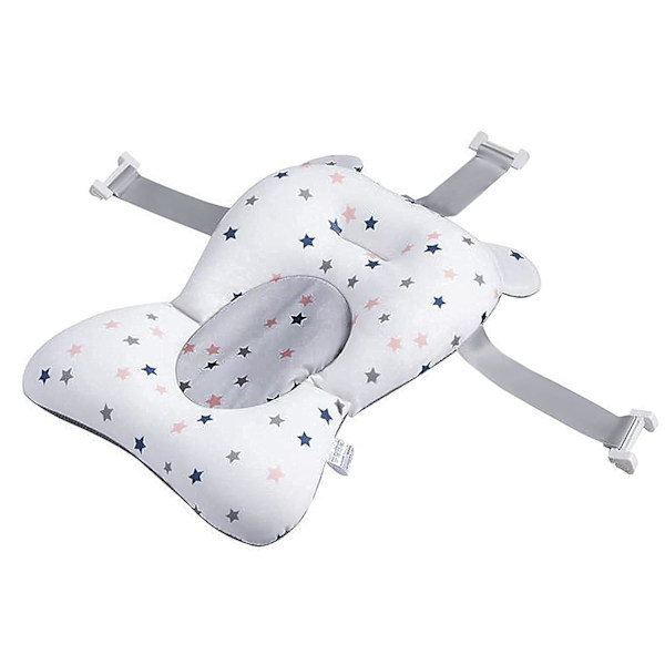 Baby Bade Pude Nyfødt Bademåtte Baby Bade Støtte Net Baby Badekar Pude Skridsikker Flydende Badekar Sæde