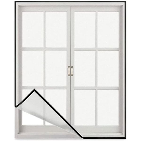 Fönsterskärm enkel DIY DIY 120x150cm (47.2x59 tum) Polyesterskärm Hög synlighet och hållbar skärm lätt att reparera eller byta ut fönster och b