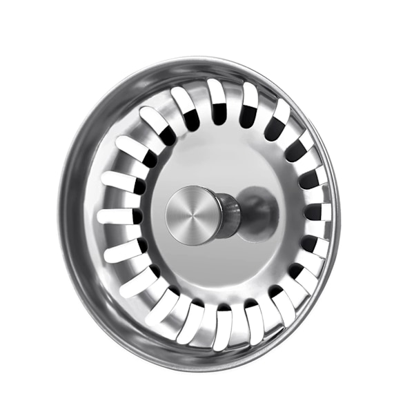 1 stk. 78mm Universal køkkenvaskprop i rustfrit stål