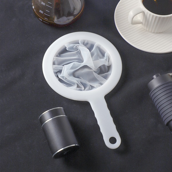 3-pack 100+200+400 mesh ultrafin nylon sil, köksil, plast sil för sojamjölk, kaffe, mjölk, yoghurt, juice, kefir, coladores de co