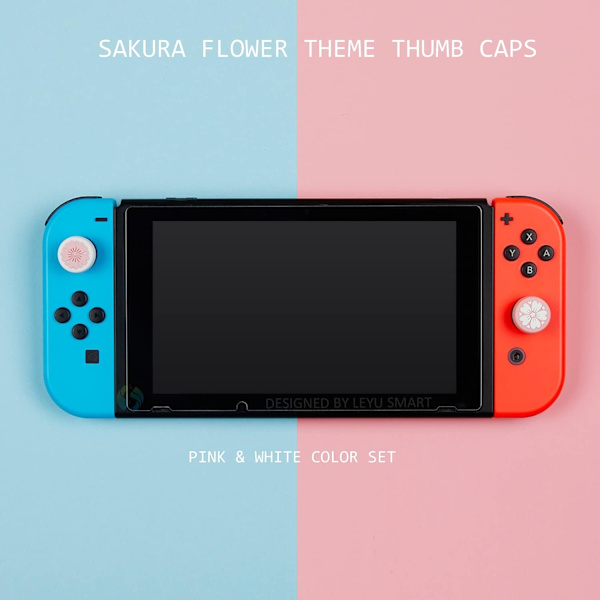 4 st - Smart Thumb Grip Caps för Nintendo