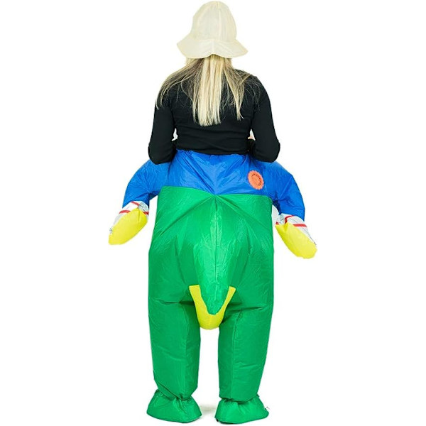 Unisex lasten ilmatäytteinen dinosauruksen puku
