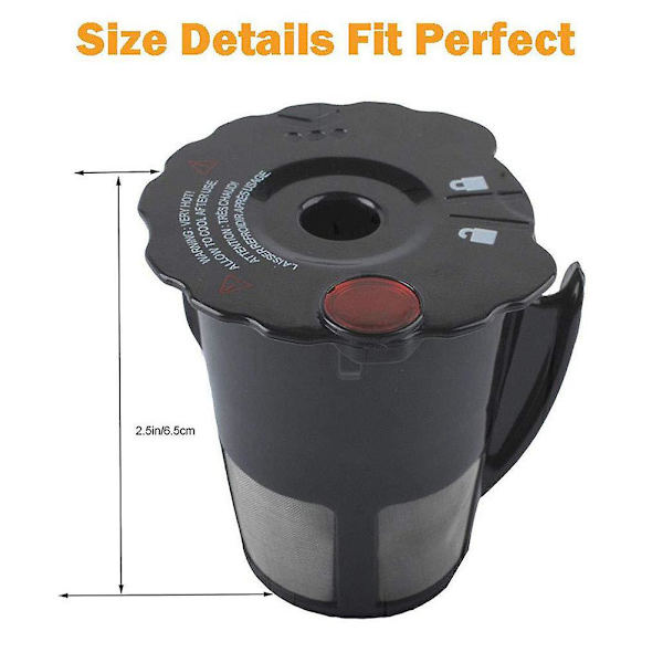 Återanvändbart Kaffe Filter för min K-cup K200 K300 K400 K500 K450 K575 Bryggare Kaffe Maskin Tillbehör