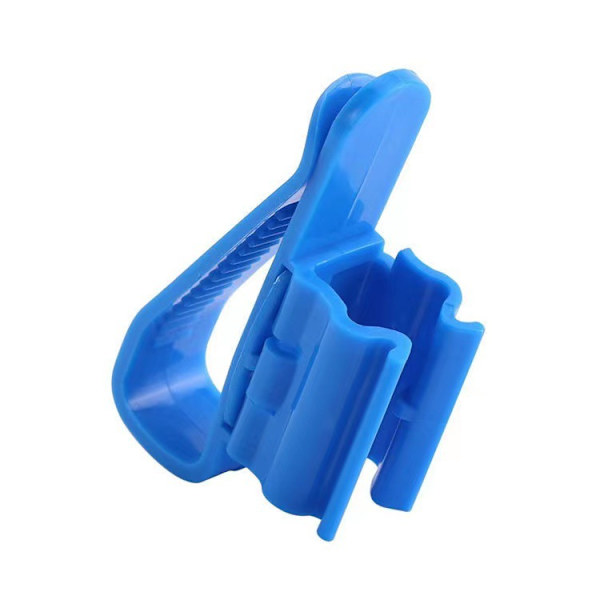 Sæt med 2 vandslangeklemmer, multifunktionelle, justerbare i plast
