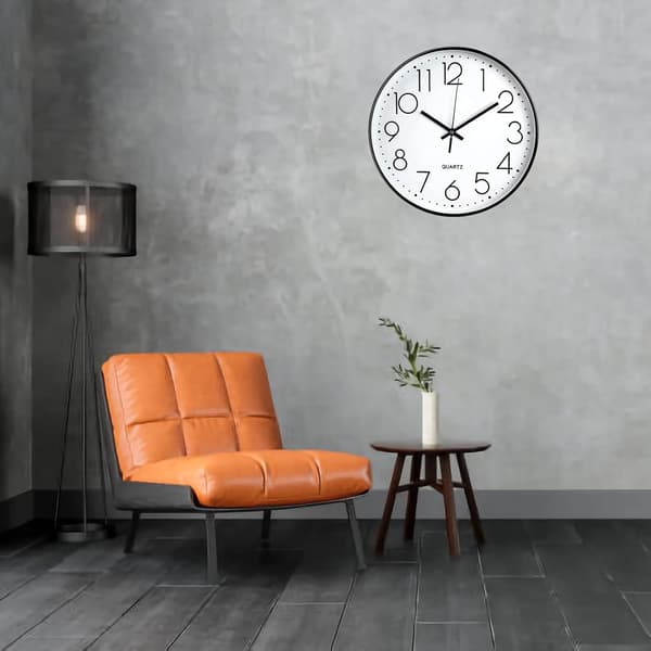 12\" Modern väggklocka