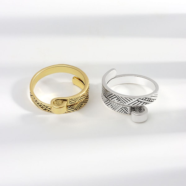 Virka med tråd, fingerring, stickad virkningsring, spänningsring