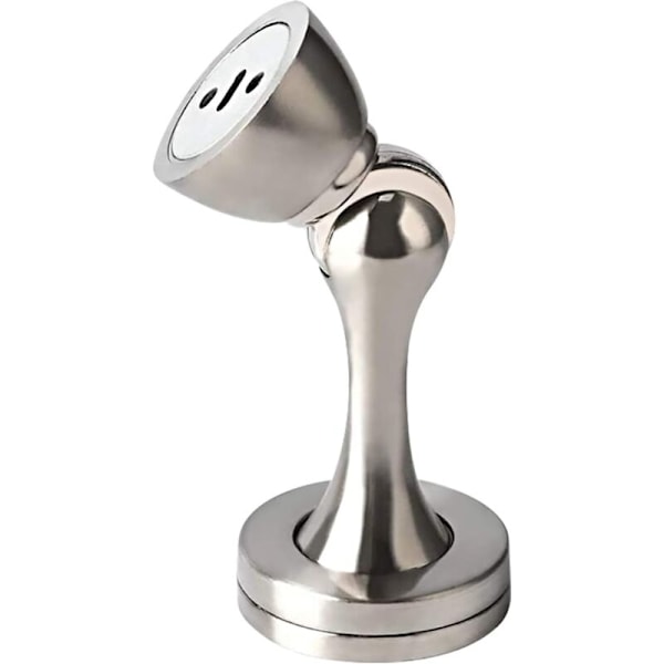 Magnetisk dørstopper, veggdørstopper for montering på gulvet, solide magnetiske hytter i solid metall, solid magnetisk dørstopper for huset og skrivebordet,