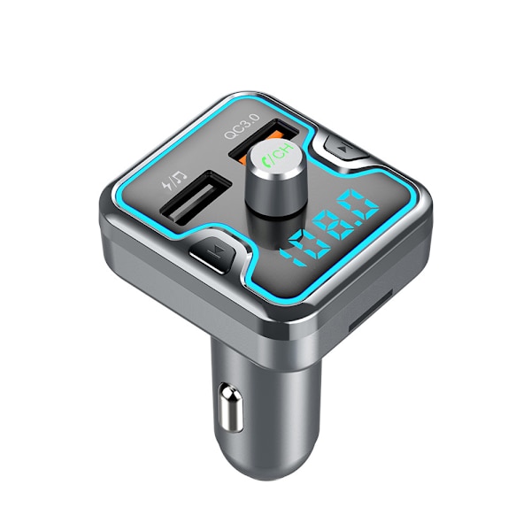 Auton bluetooth-mp3-häviötön musiikkisoitin uusi bluetooth 5.0 pikalataus 3.0 auton handsfree-puhelin