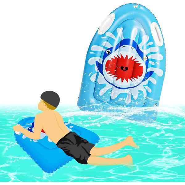 Oppblåsbart surfebrett for barn: Swim Board oppblåsbart bodyboard med H