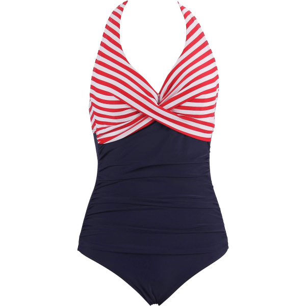 Dame V-hals Badetøj Fashion Halsholder Badetøj