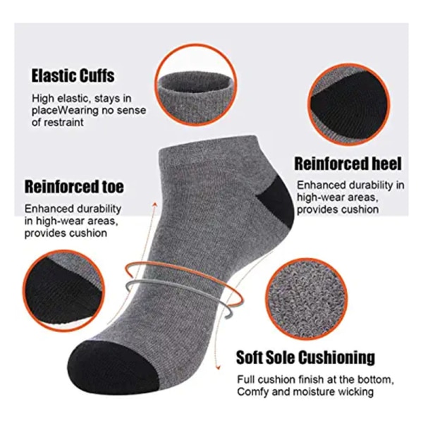 Men's Sport Comfort Socks x6