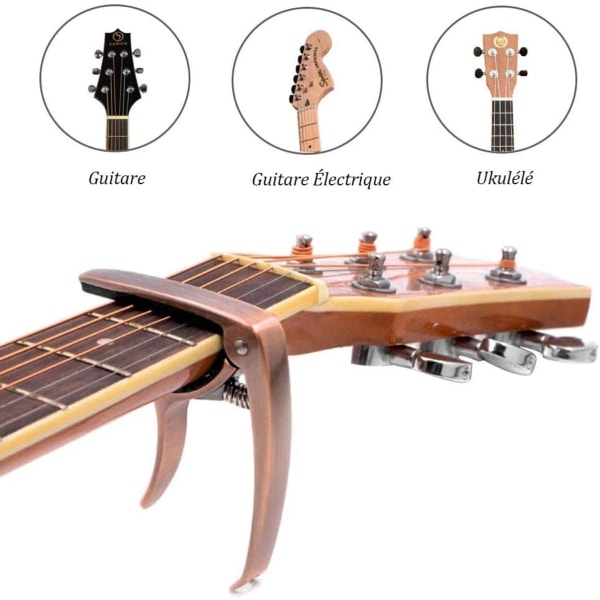 Universal Guitar Alloy folk kitaralle, sähkö- ja akustiselle kitaralle