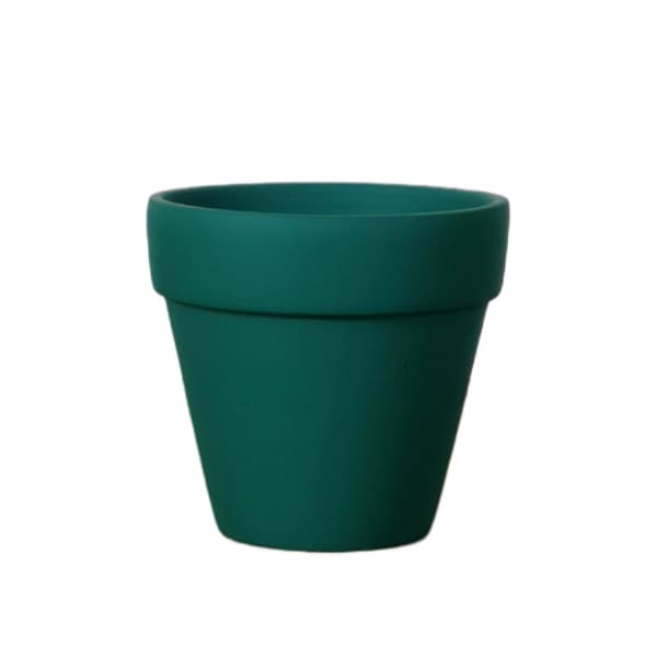 Rund Planter - Lättviktig Inomhus/Utomhus Plastkruka med Dräneringsplugg, Rustik Sten