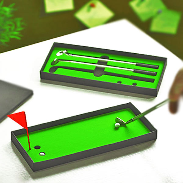 Golf-lahjat Joululahja Metalli Mini Golf Mailat Souvenir Golfkenttä Uutuus Työpöydän Kynät