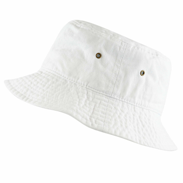 Hink i 100 % bomull - Unisex, UPF 50, packbar sommarhatt för resor, strand och sol
