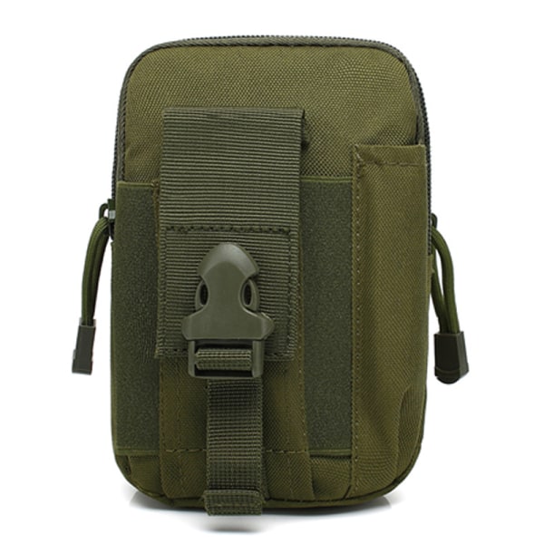 Taktisk Fanny Pack (Army Green), Universal Outdoor Fanny Pack Håndveske | Utility Gadget Fanny Pack med Telefonhylster for Sport, Fotturer, Camping, T