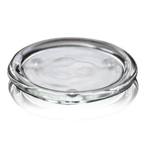 Glasljusstake Transparent Vacker Ljusstativ
