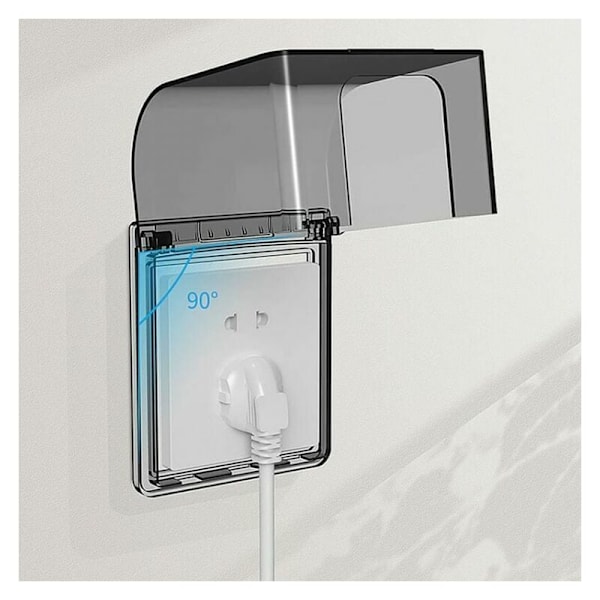 Exit Cover ChildProof 86 Yleismalli Vedenpitävä Asetus 12,2 × 10,8 × 7,3 Cm Vedenpitävät ulkopistorasiat kytkimelle